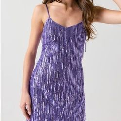 Dollie Sequin Shift Mini Dress (Retails for $66.00)