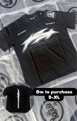 Hellstar Sport Black Graphic T-Shirt