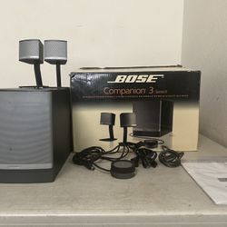 Bose Companion 3 Series II Multimedia