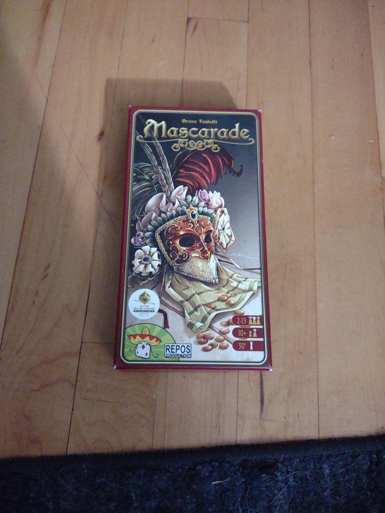 Mascarade Board Game - Excellent Condition