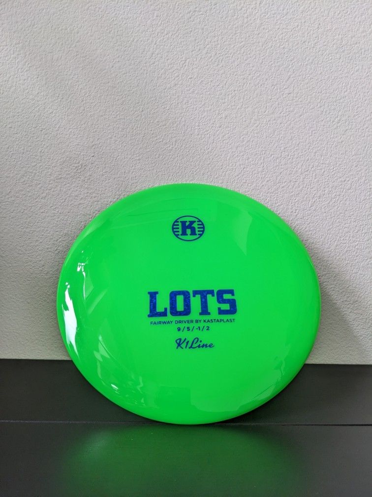 Kastaplast Lots K1 Line Green - Disc Golf
