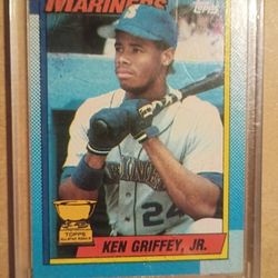 Ken Griffey Jr 1990 Topps 336 Baseball Card