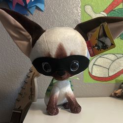 Kohl’s Cares Skippyjon Jones 10” Siamese Cat Plush Chihuahua Dog Mask Cape