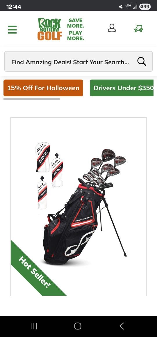 New Golf Club Set