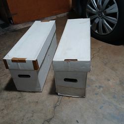 2 Large Long Used Comic Books Boxes - Selling Both Only $5