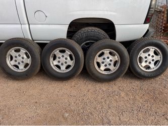 P 255 / 70 R16 Michelin LT Chevrolet Silverado wheels (Qty 4)