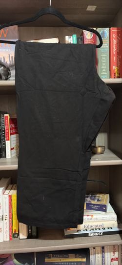 Black Pull On Pants