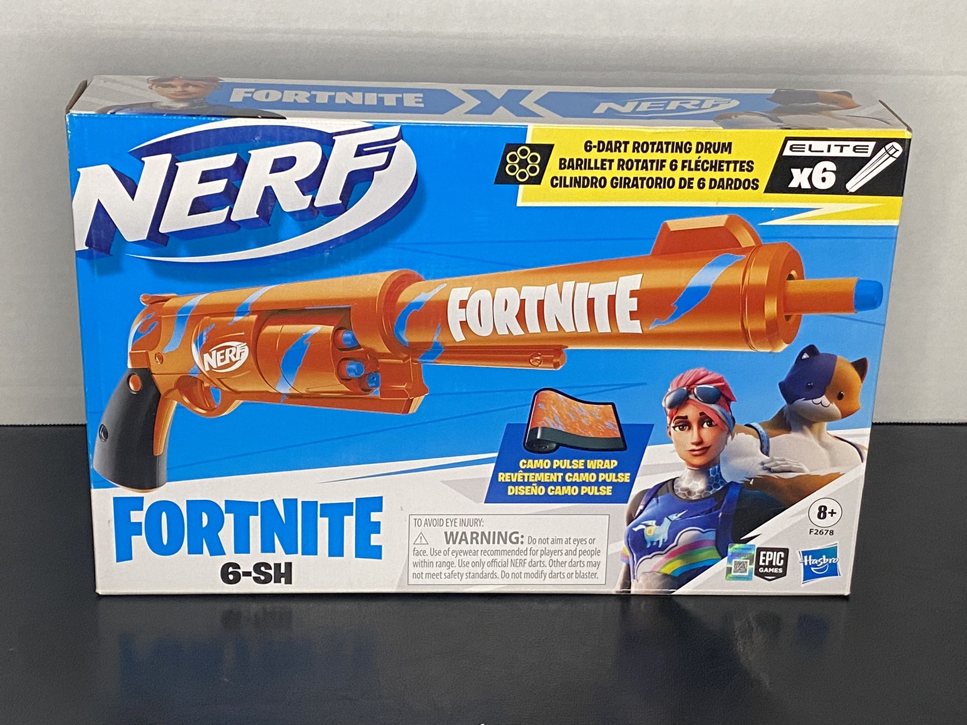 Nerf- Fortnite Elite 6-ish