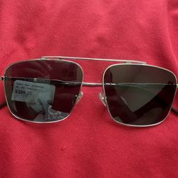 Dior Sunglasses DIOR0220S 010IR 58mm Black Palladium Grey Lens Square 0220S