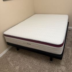Helix - Dusk Queen Mattress W/adjustable Frame