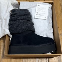 Ugg Classic Mini Dipper Black 