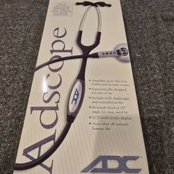 ADC 657BK Electronic Stethoscope