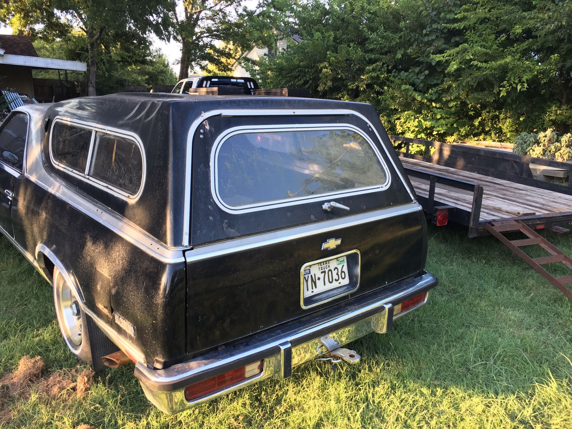 Camper shell of 84 el Camino