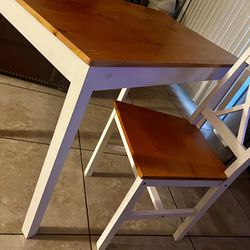 Small Kitchen Table & 4 Chairs 