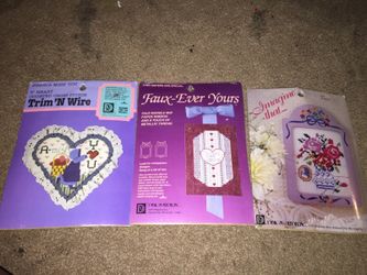 5 new cross stitch kits