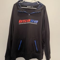 Pennant Men’s Hoodie Sportswear Sweatshirt 2XL