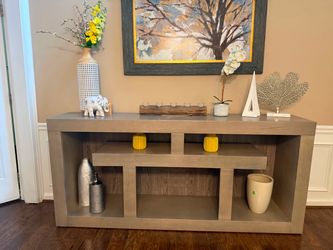 Decorative Console Table Set with Accessories Included