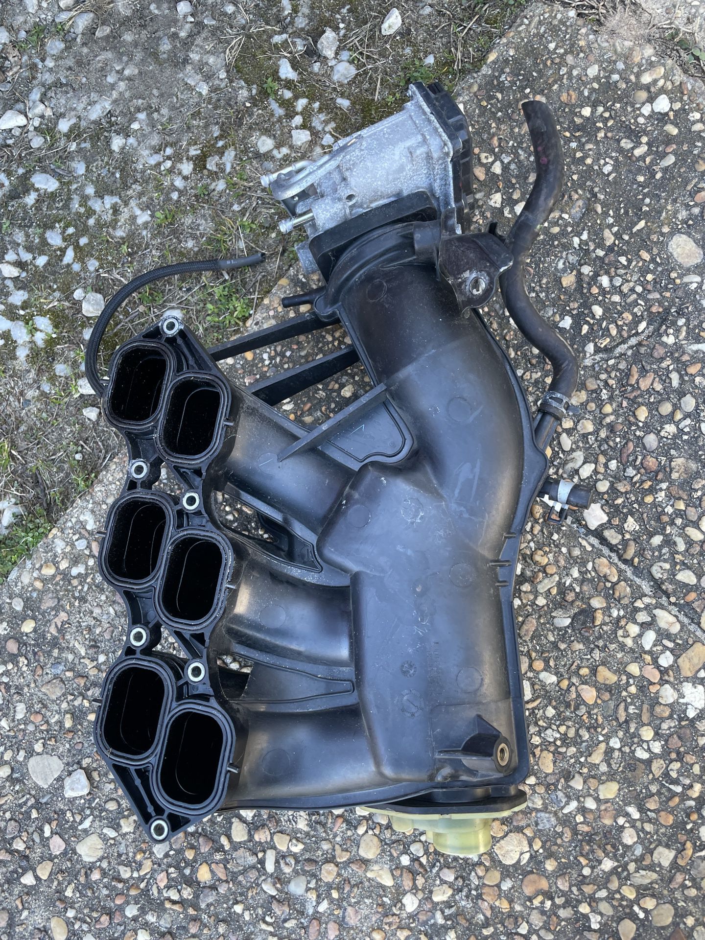 Intake Manifold With Throttle Body
