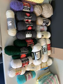 Yarn skeins.  All included.  Not sold separately. I am open to offers.