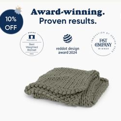 BEARABY  Tree Napper Weighted Blanket - 20Lb -NEW