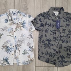 Boy's Collar Dress Shirts Size 9-10