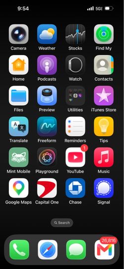 Unlocked  iPhone 15 Pro max 256gb cell phone has slight crack on part of screeen $475 obo