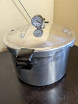 Presto 16-Quart Aluminum Pressure Canner/Pressure Cooker | Complete with Gauge | Excellent Gasket