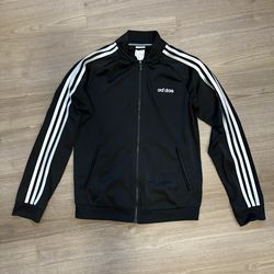 Black Adidas zip up jacket