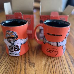 Vintage 2016 San Francisco Giants MLB Buster HUGS Posey Ceramic Mug. Awesome Collectible.