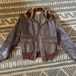 30s Horsehide Bomber Jacket