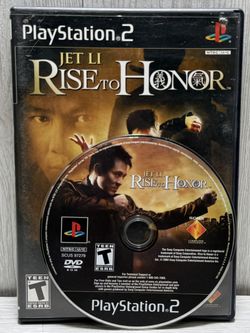 Sony PS2 Jet Li Rise to Honor (A1G009063)