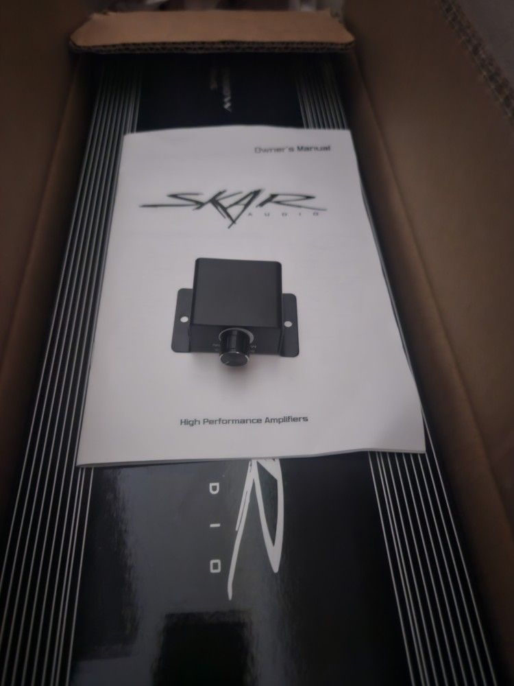 Skar RP-2000.1D Used At Most 6 Hours. 2000w Amplifier