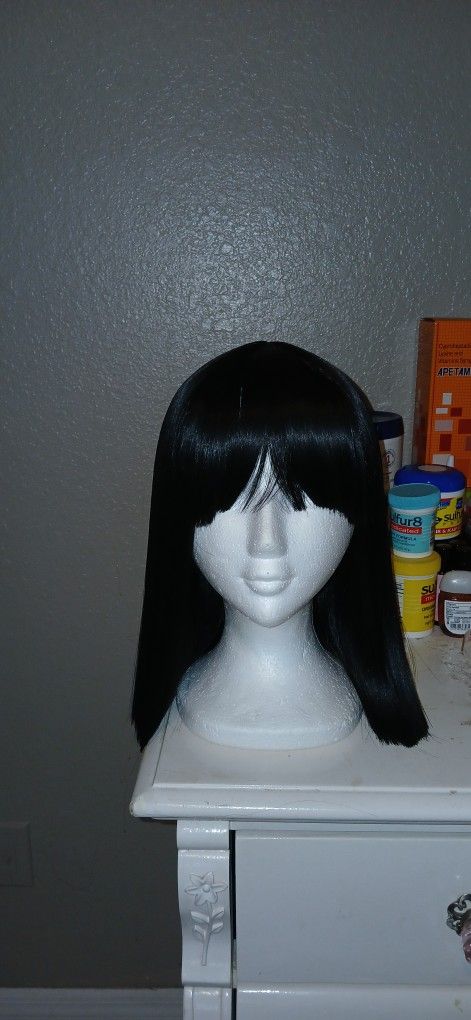 Beautiful Sleek Bob With Bangs
