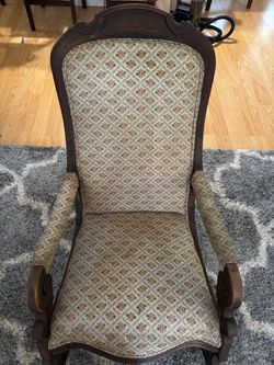 Antique Victorian Rocking Chair