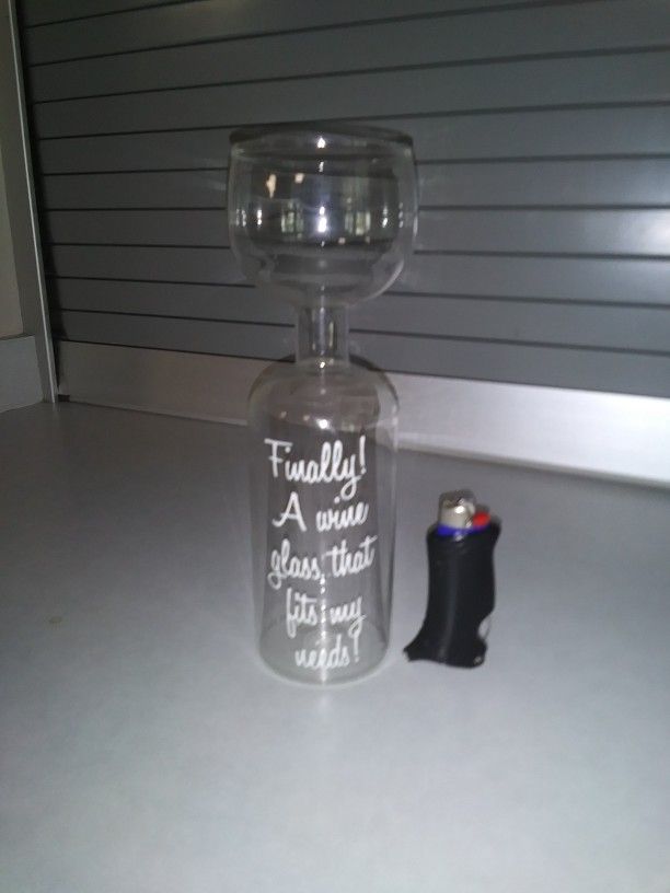 Wine Bottle Glass