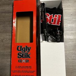 Ugly Stik GX2 Travel, Spinning Combo New In Box
