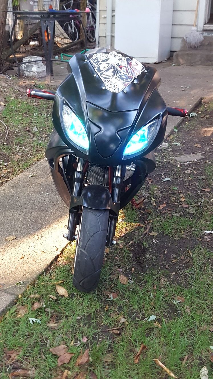 X19 CR Dominator super pocket bike 110cc automatic