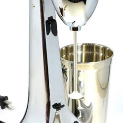 NEW HAMILTON BEACH Chrome Classic Drink Master 730C 2 Speed Drink Mixer