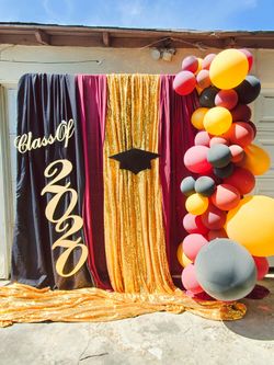 Graduation balloons garland class of 2020