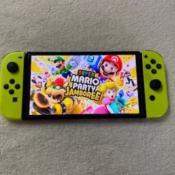 NINTENDO SWITCH OLED MOD with 100 SWITCH GAMES and 7000 RETRO GAMES