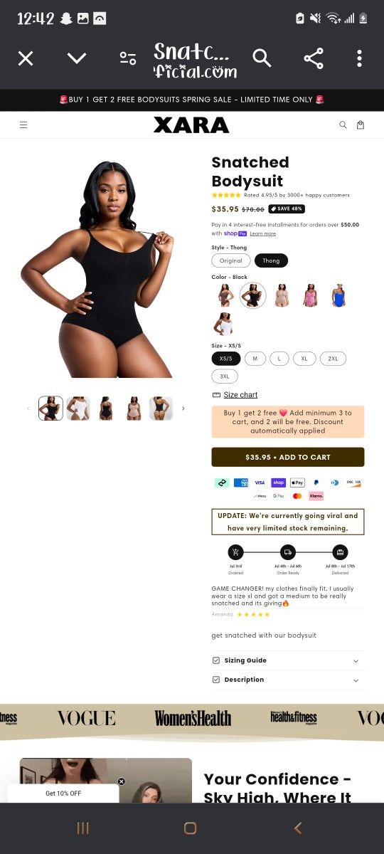 Snatched Bodysuit