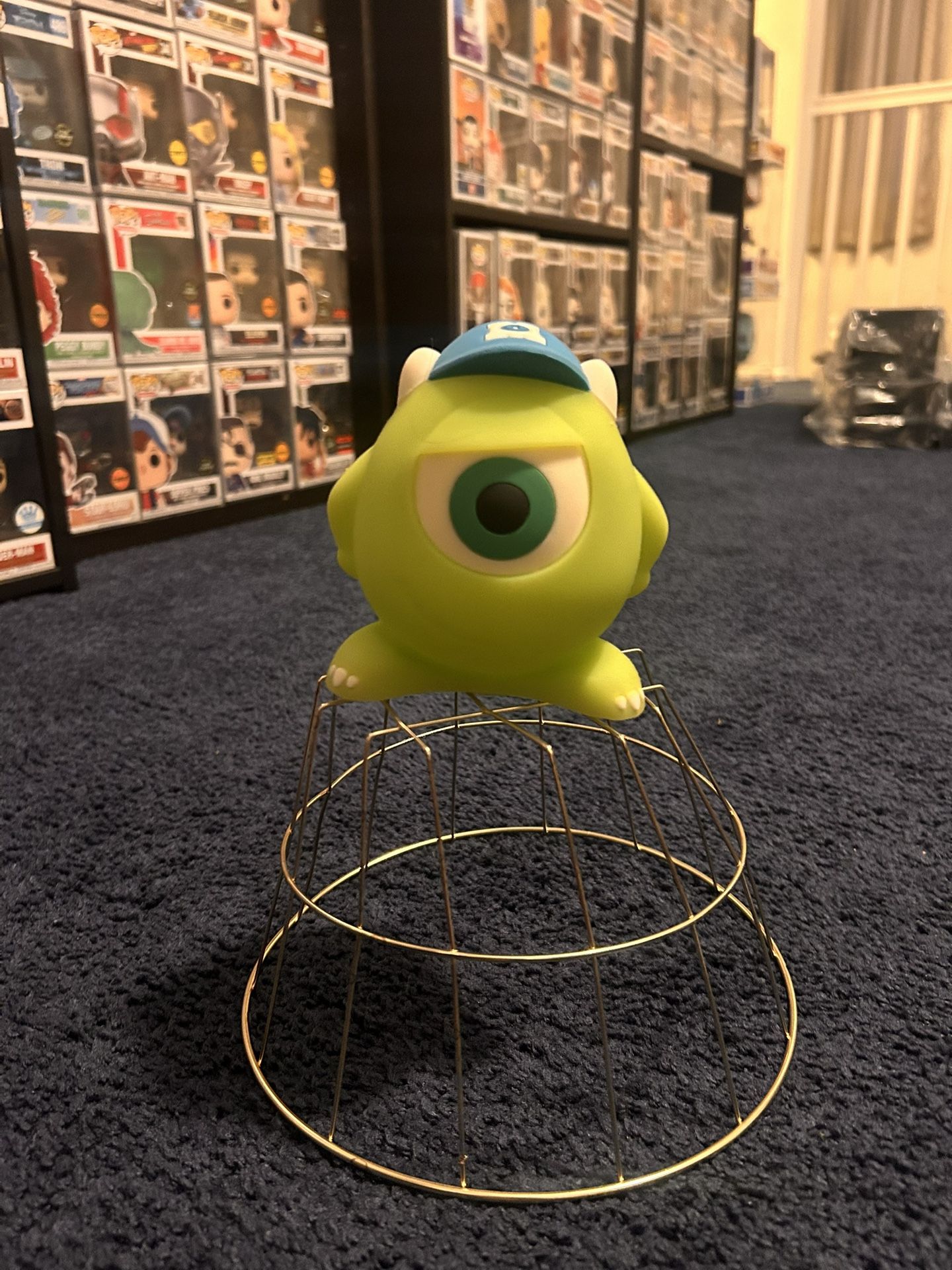 silicone Mike Wazowski toy