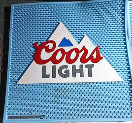 Bar mats coorskight and other brands
