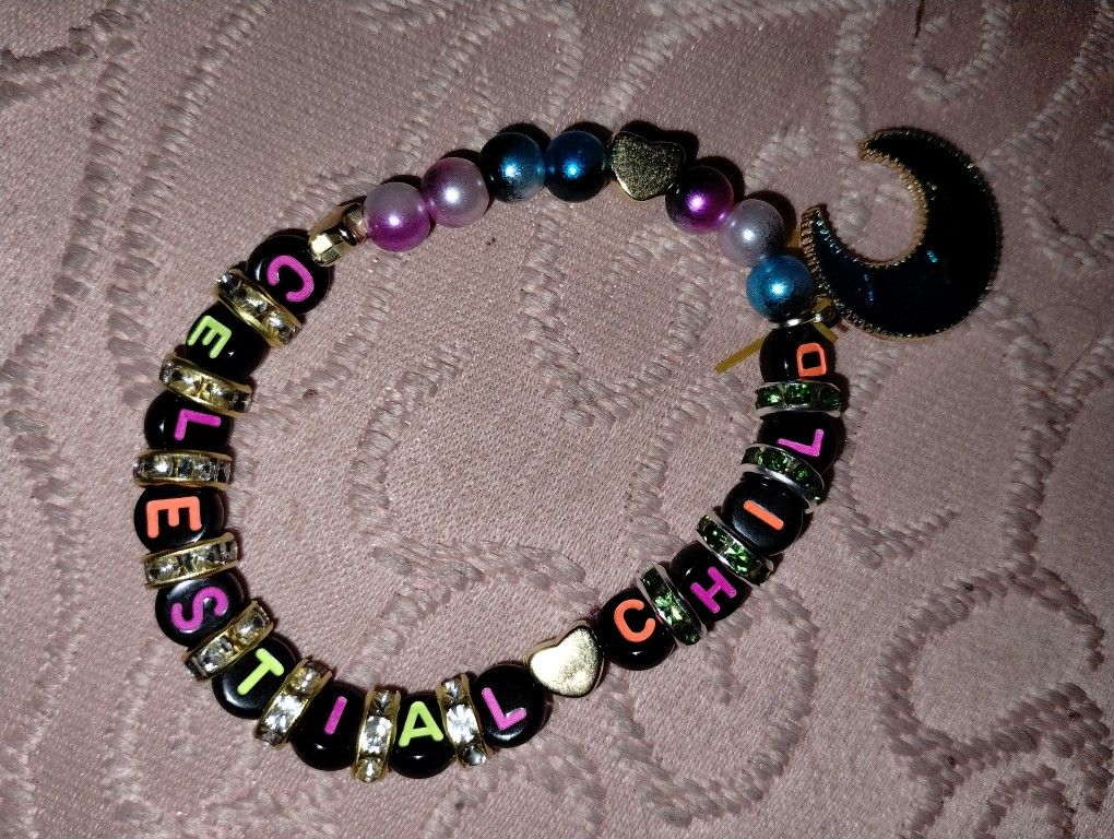 Celestial Child Handmade Bracelet 