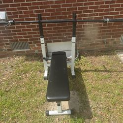 Bench/barbell set
