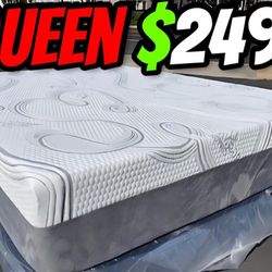 Queen Size Organic Cotton Hybrid Cool Memoryfoam mattress