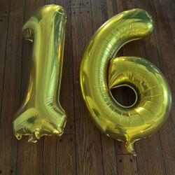 Free Birthday Number Balloons