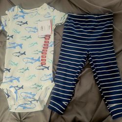 Baby Boy Shark Outfit