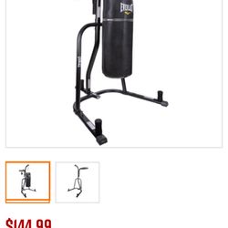 Everlast Heavy Bag/Speed Bag Stand W/ Heavy Bag