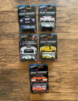 Hot Wheels Gran Turismo Complete Set of 5